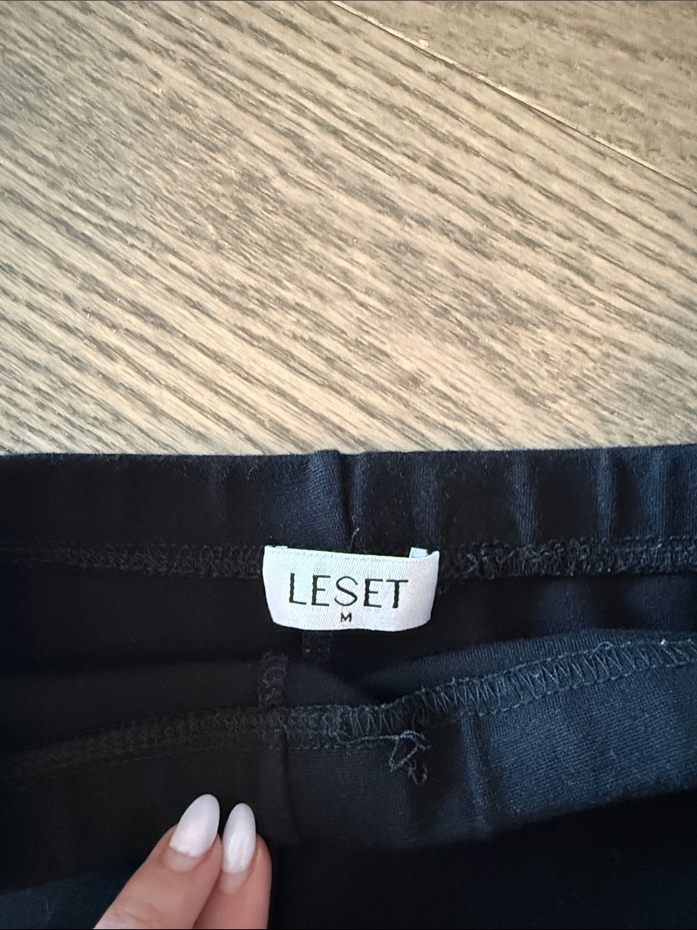 Leset Rio Stirrup Pant Black Sz M - Picture 3 of 3